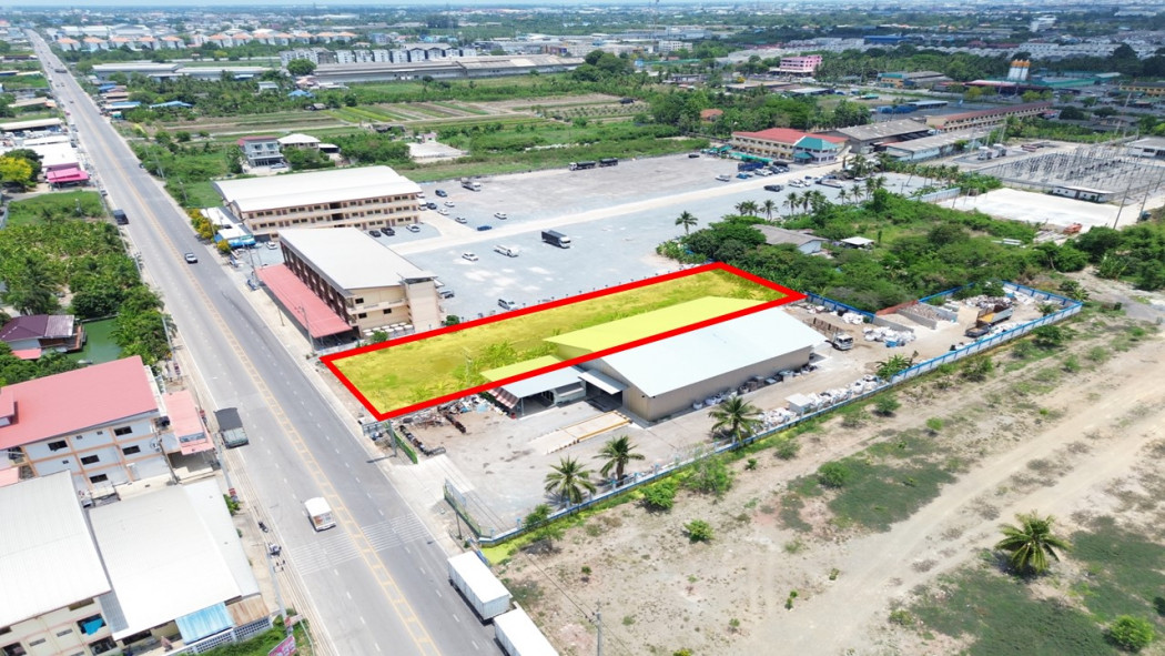 For SaleLandMahachai Samut Sakhon : Land for sale, next to Sai Yai Rak Road, 453.2 sq w, suitable for business DD