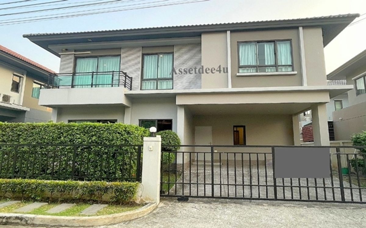 ให้เช่าบ้านลาดกระบัง สุวรรณภูมิ : AH573 ให้เช่าบ้านเดี่ยว ไลฟ์ บางกอก บลูเลอวาร์ด วงแหวน - พระราม9 บ้านหันหน้าทิศเหนือ มีเฟอร์นิเจอร์และเครื่องใช้ไฟฟ้าบางส่วน 