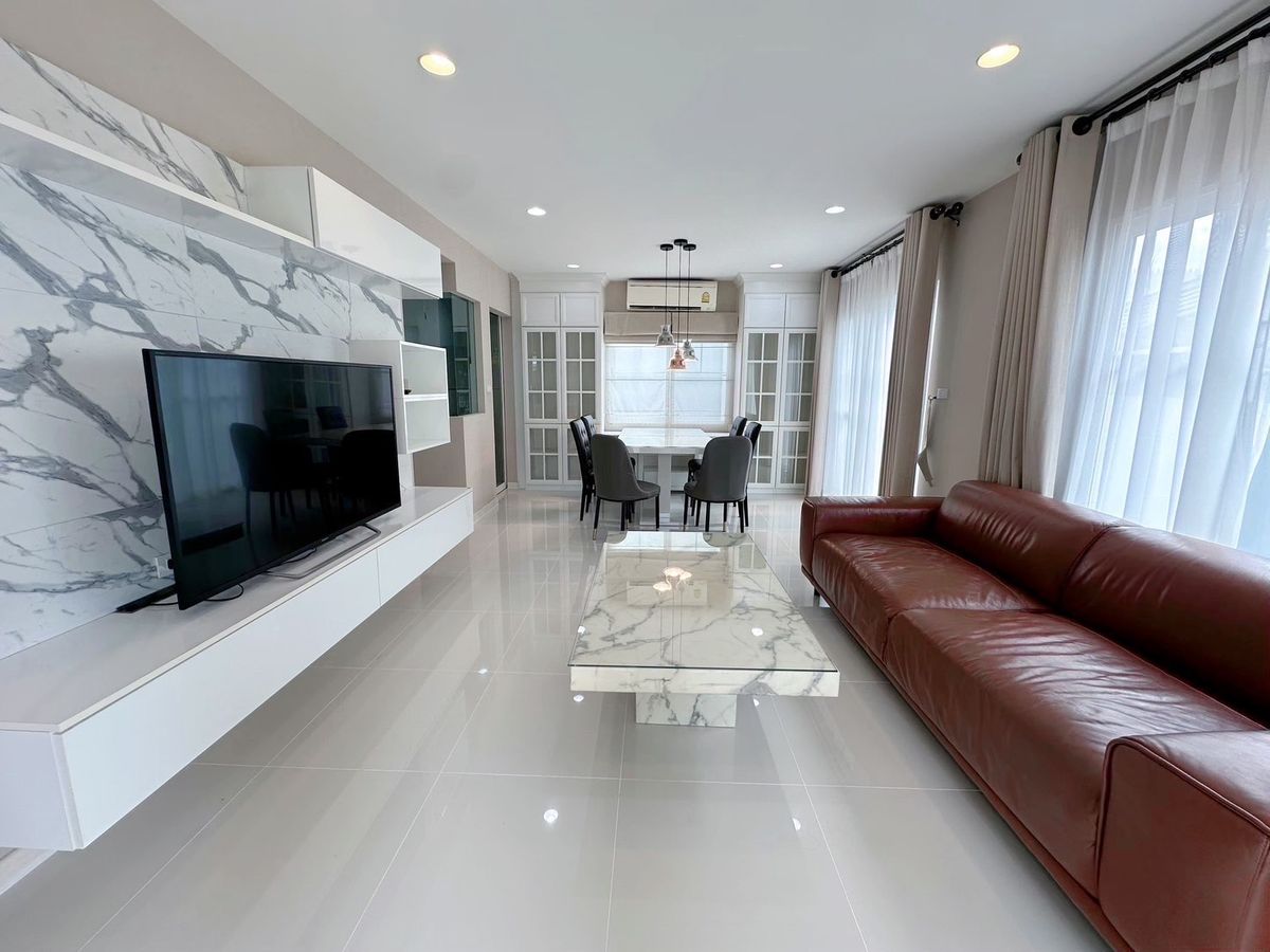 บ้านบางนา แบริ่ง ลาซาล : ขาย/ให้เช่า บ้านเดี่ยว ชัยพฤกษ์ บางนา กม.7 51 ตรว. 3 ห้องนอน 3 ห้องน้ำ ตกแต่งครบ ใกล้เมกะบางนา