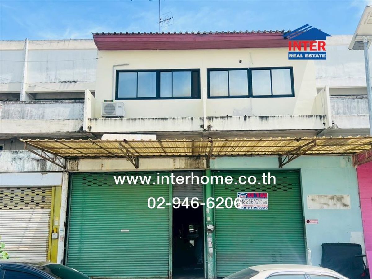 For SaleShop HouseSamut Prakan,Samrong : 2nd floor commercial building, 42 sq.w., commercial building, Soi Khon, Bang Phli 5, Thepharak Road, Bang Sao Thong Municipality 1, Bang Sao Thong Samut Prakan