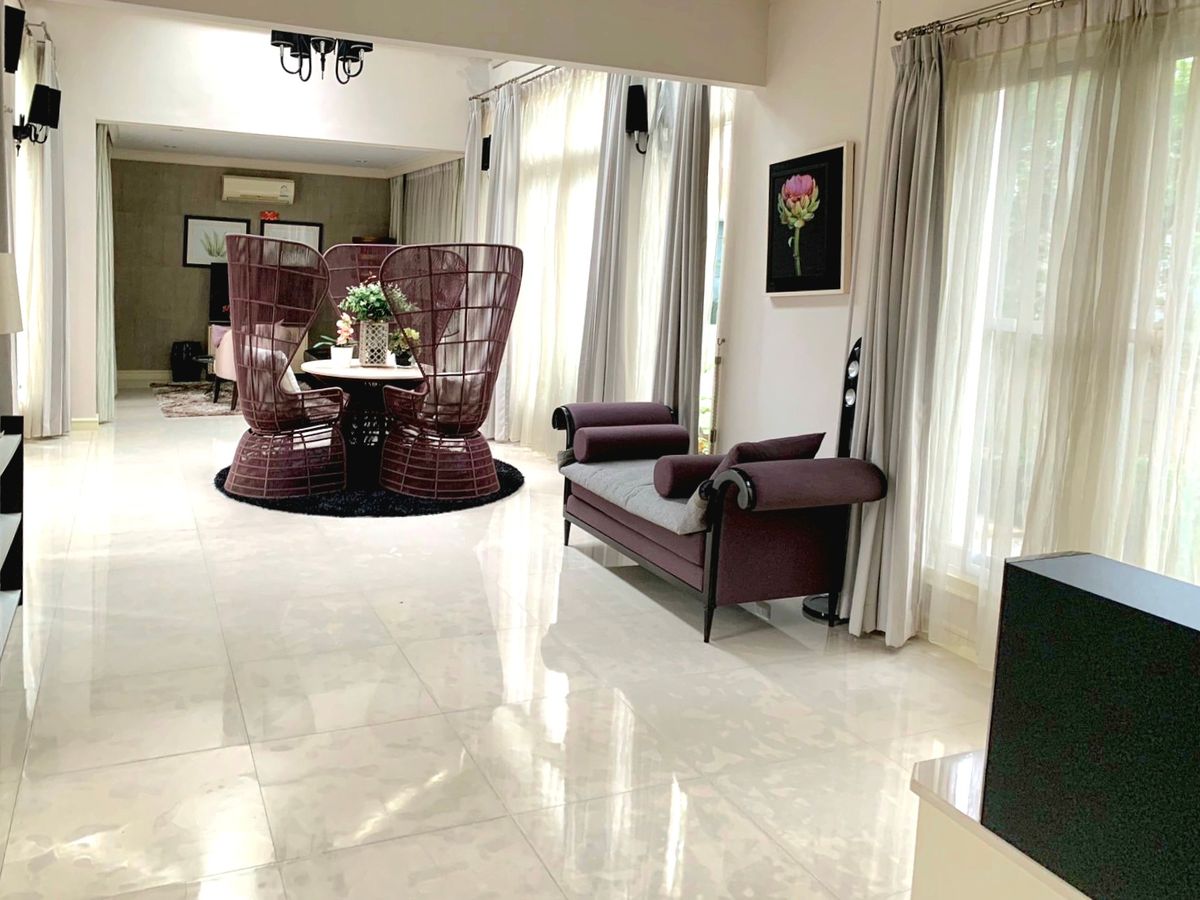 ขายบ้านแจ้งวัฒนะ เมืองทอง :  คฤหาสน์หรู หมู่บ้านพฤกษ์ภิรมย์ ราชพฤกษ์-รัตนาธิเบศร์ แปลงมุม พร้อมสระว่ายน้ำส่วนตัว