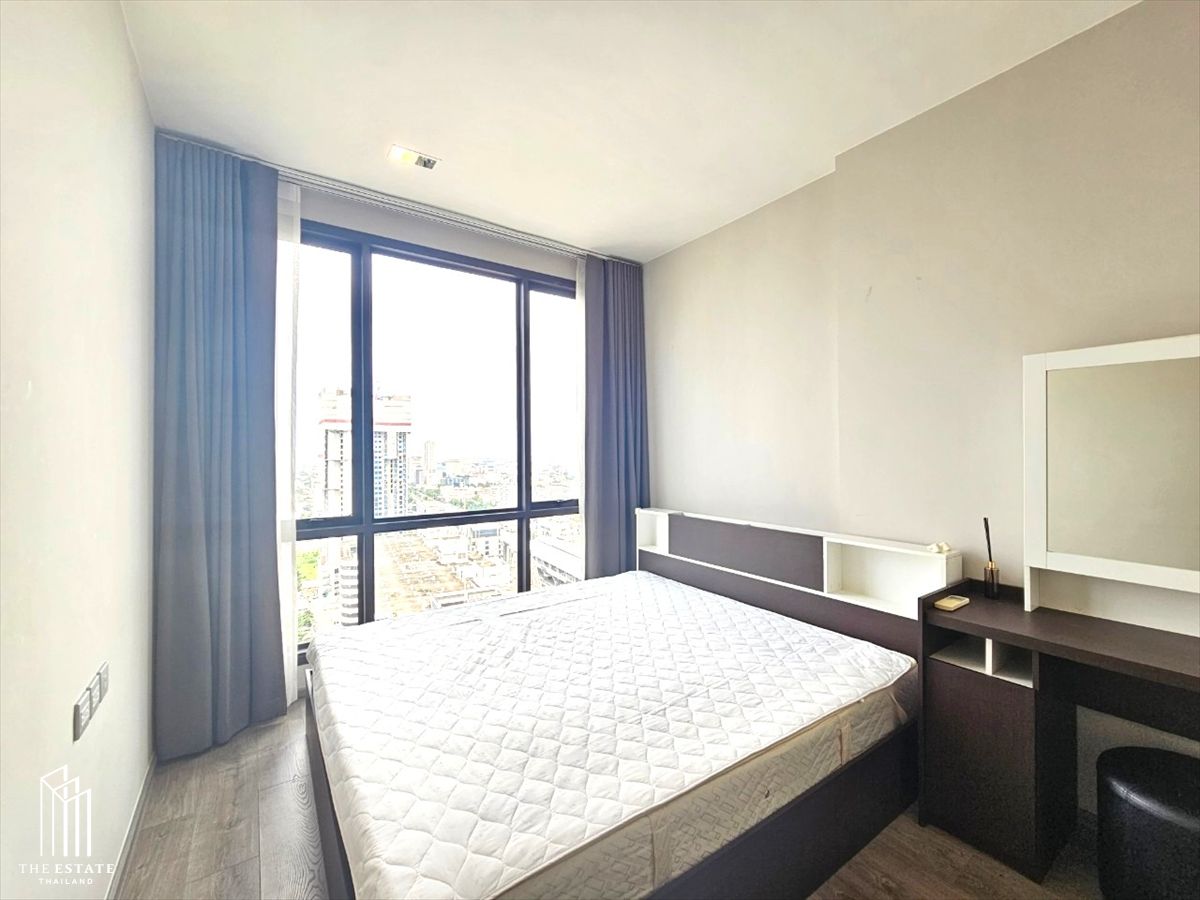 คอนโดลาดพร้าว เซ็นทรัลลาดพร้าว : For Rent Whizdom Avenue Ratchada-Ladprao ห้องชั้นสูง 20up ทิศเหนือ วิวฝั่งรถไฟฟ้า ติด MRT ลาดพร้าว @23,000 Baht