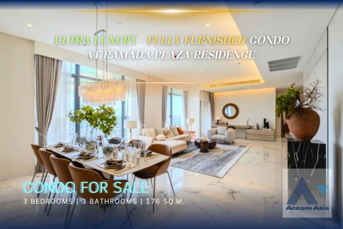 ขายคอนโดอ่อนนุช อุดมสุข : 🔼AccomA🔽 Penthouse Luxury condo at Ramada Plaza (AA14215)