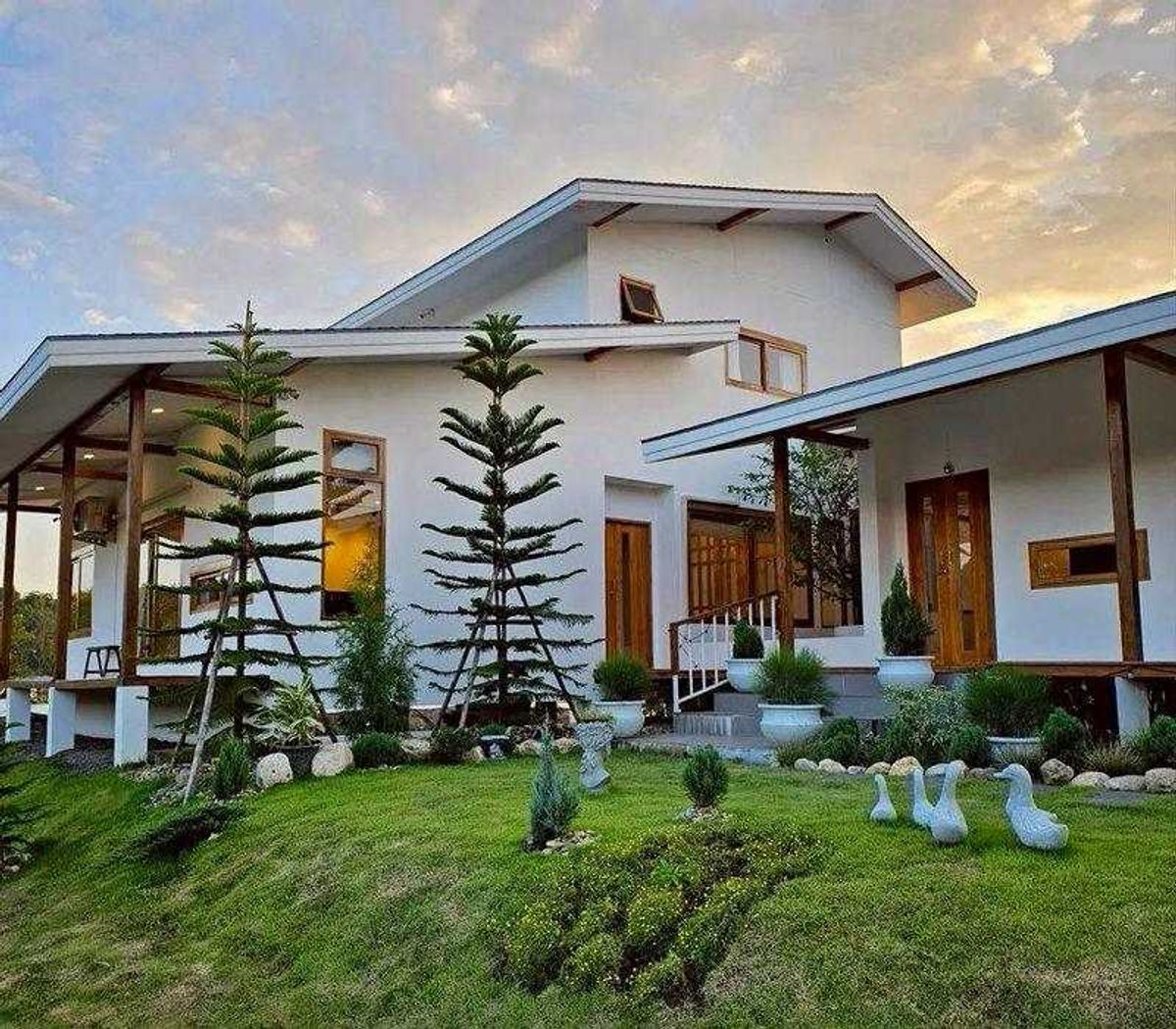 ขายบ้านเชียงใหม่ : ขายบ้านฟาร์มสเตย์ 495 ตร.ม. ใกล้ รพ.สันทรายเพียง