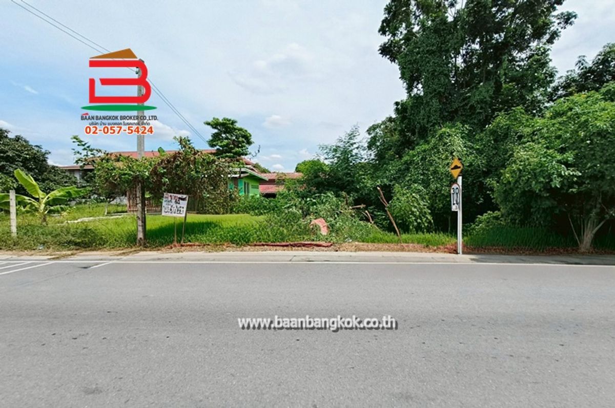 ขายที่ดินปทุมธานี รังสิต ธรรมศาสตร์ : ที่ดินเปล่า ซ.คลองสาม 6/5 เนื้อที่ 60 ตรว. ถนนพหลโยธิน ต.คลองสาม อ.คลองหลวง จ.ปทุมธานี