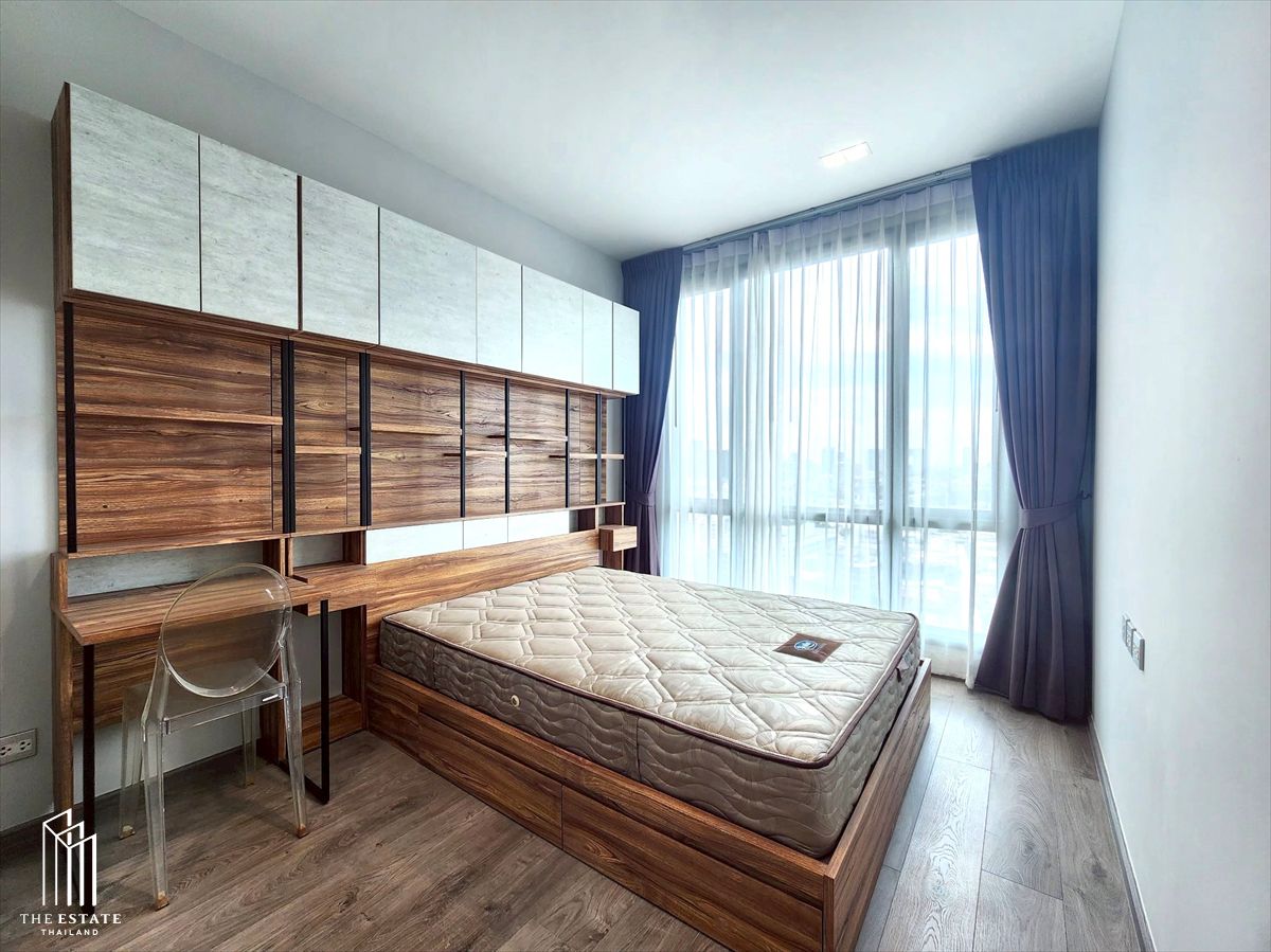 คอนโดลาดพร้าว เซ็นทรัลลาดพร้าว : Condo for sale/rent Whizdom Avenue Ratchada-Ladprao ชั้นสูง ทิศเหนือวิวตึกช่างและรถไฟฟ้า @5.5 MB All in