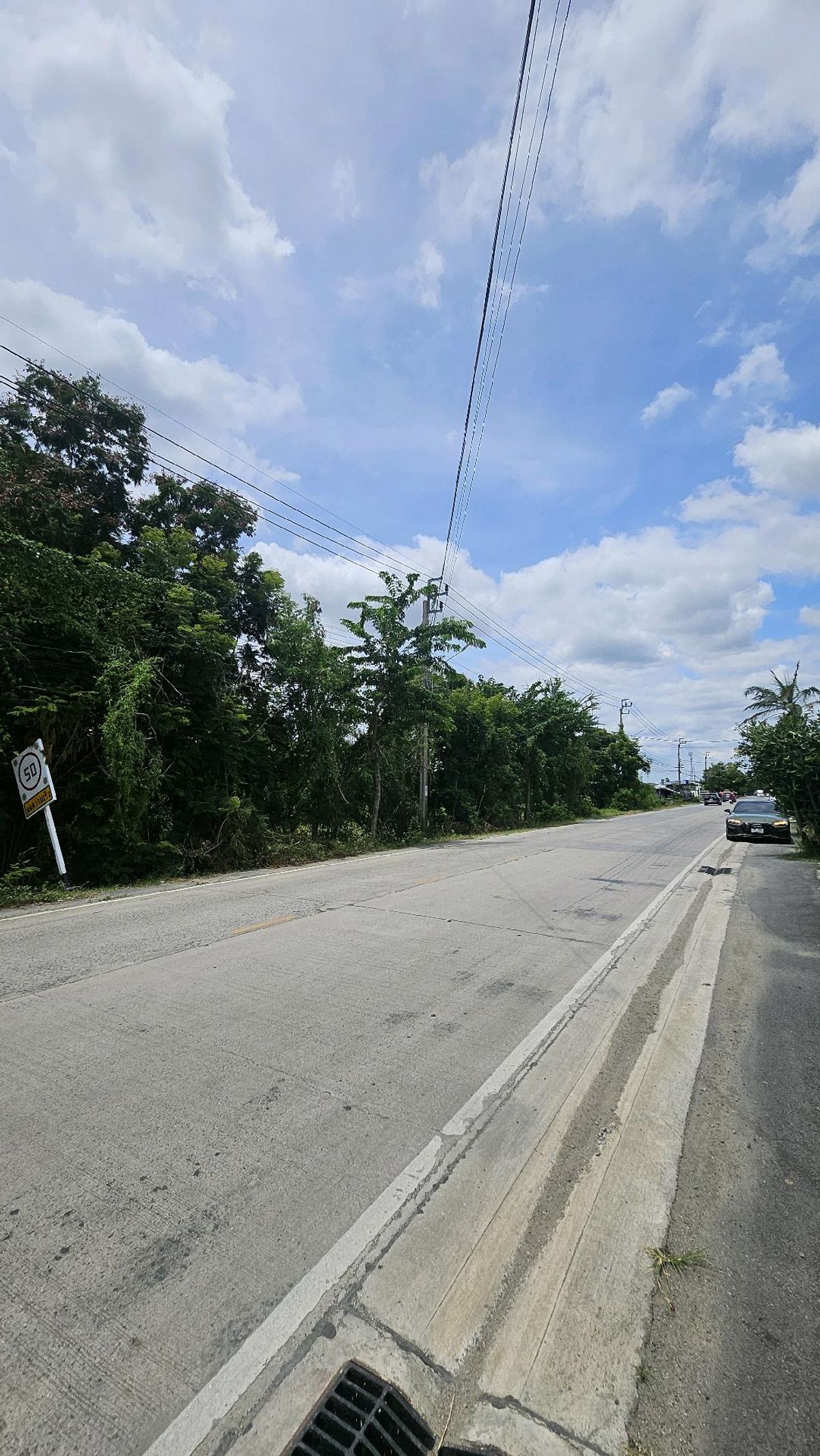 ขายที่ดินแจ้งวัฒนะ เมืองทอง : ที่ดินหน้ากว้างทำเลทอง คลองพระอุดม ทางไปวัดสะพานสูง