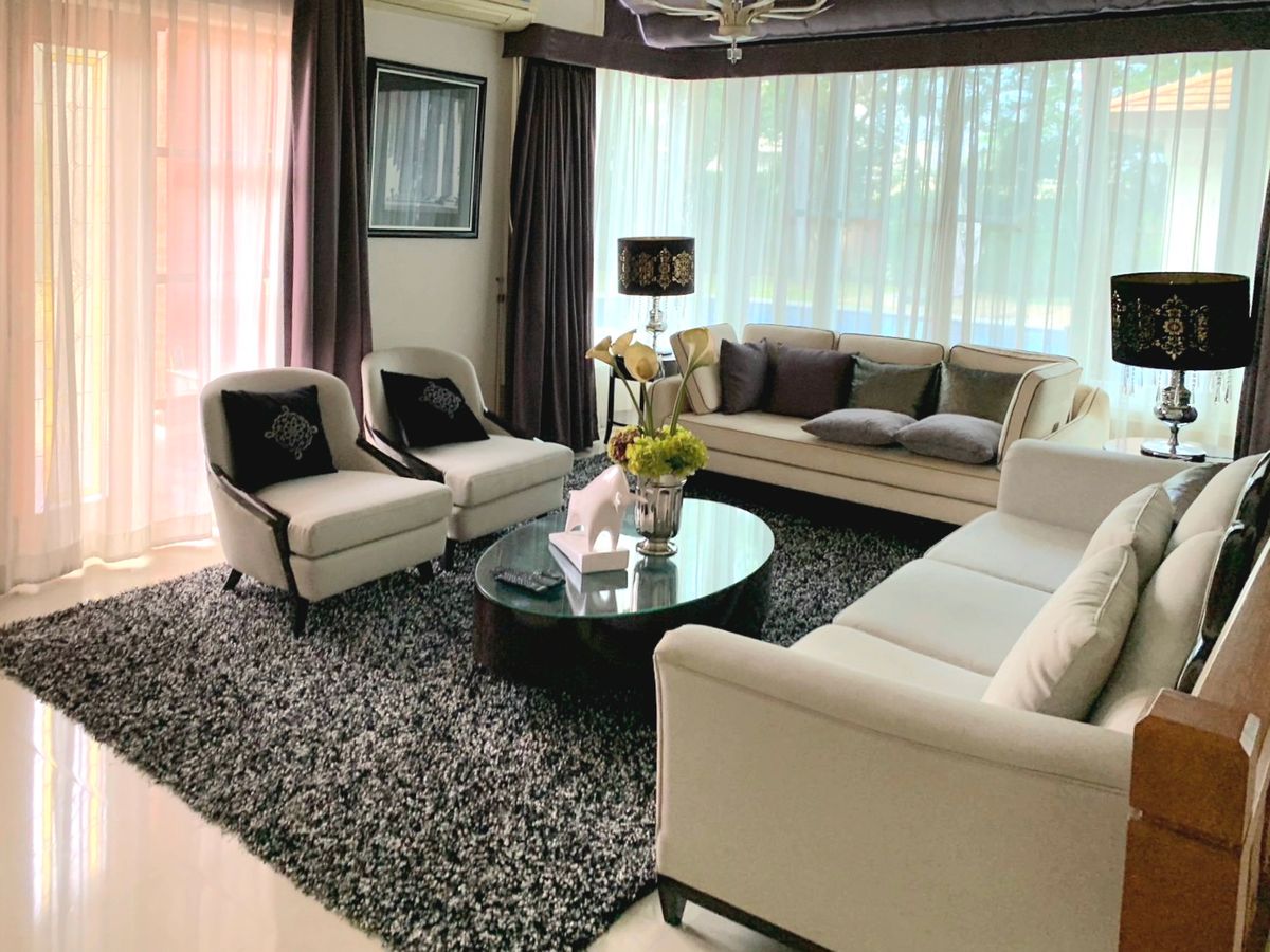 ขายบ้านแจ้งวัฒนะ เมืองทอง :  คฤหาสน์หรู หมู่บ้านพฤกษ์ภิรมย์ ราชพฤกษ์-รัตนาธิเบศร์ แปลงมุม พร้อมสระว่ายน้ำส่วนตัว