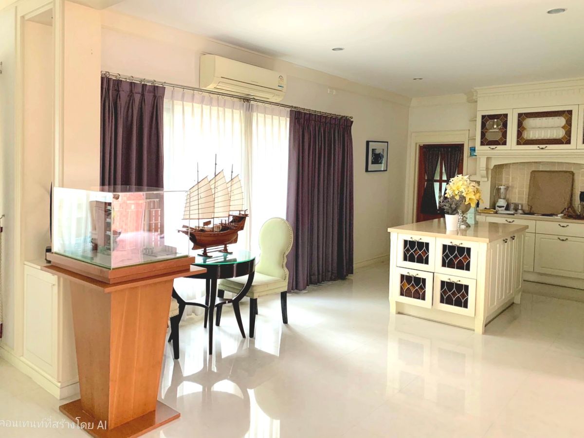 ขายบ้านแจ้งวัฒนะ เมืองทอง :  คฤหาสน์หรู หมู่บ้านพฤกษ์ภิรมย์ ราชพฤกษ์-รัตนาธิเบศร์ แปลงมุม พร้อมสระว่ายน้ำส่วนตัว