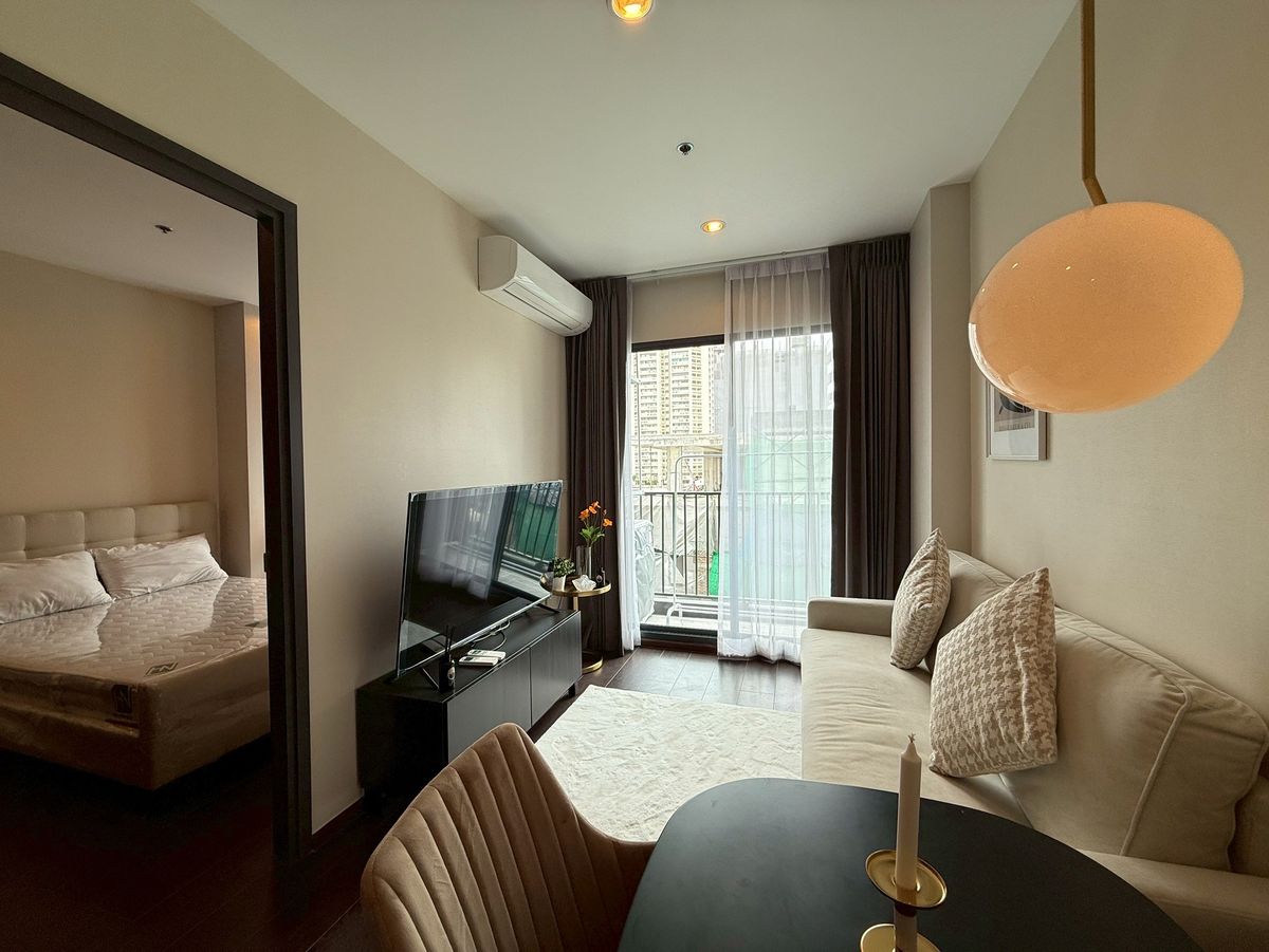For RentCondoSukhumvit, Asoke, Thonglor : Rental CED Condo, 6 -month contract, size 35 sq.m., 1 bedroom, 1 bathroom