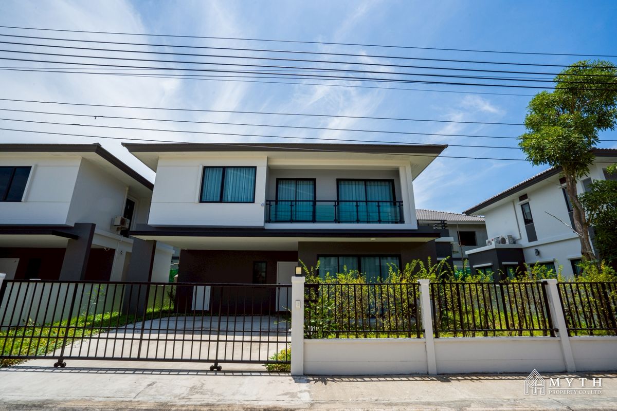 ขายบ้านสมุทรปราการ สำโรง : ขายบ้านเดี่ยว 2 ชั้น Britania Bangna‑Suvarnabhumi