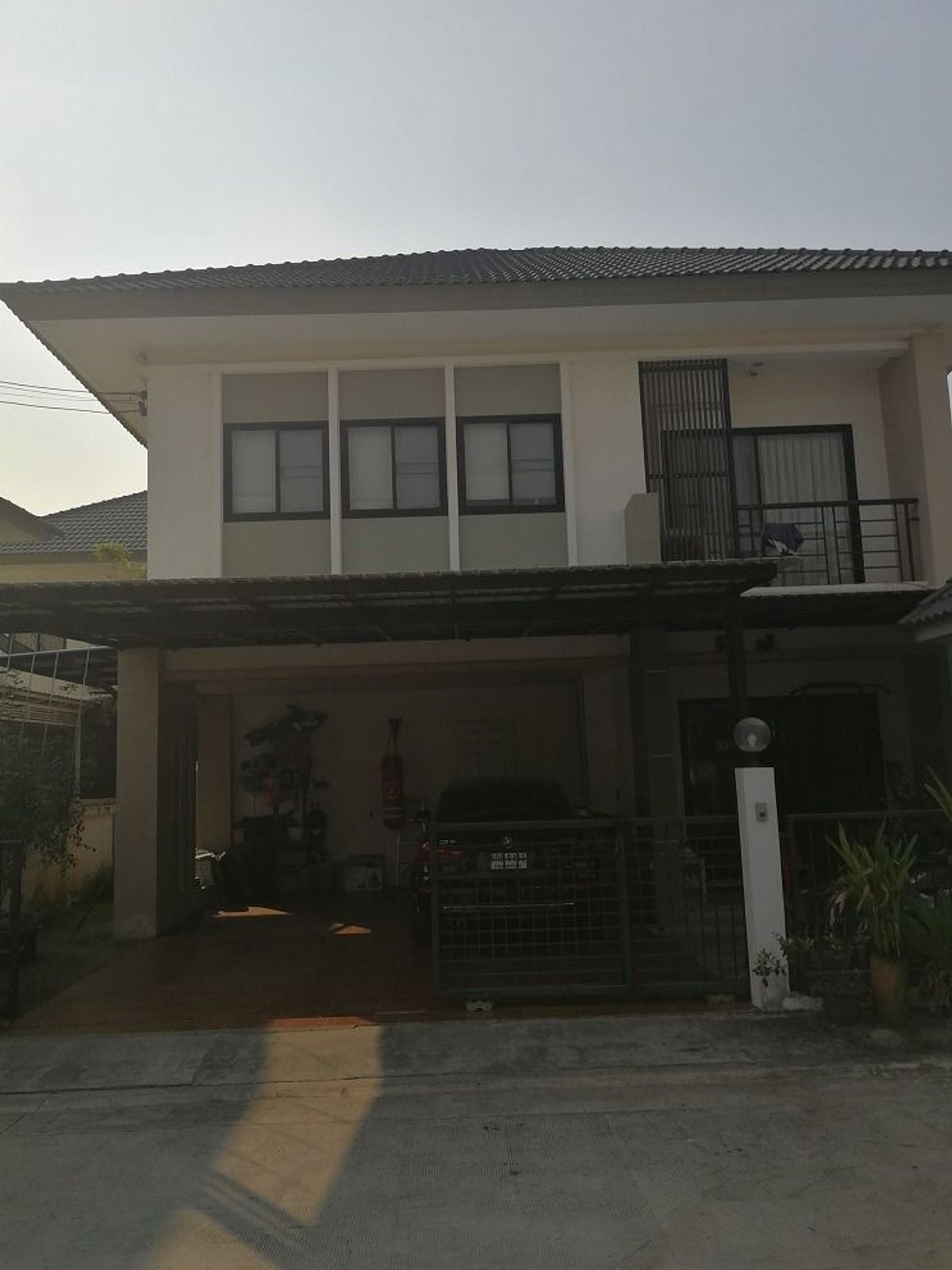 For SaleHouseSamut Prakan,Samrong : After the corner of 50 sq.who, 3 bedrooms, 4 water houses, 2 storey, Otakarn Bang Bo