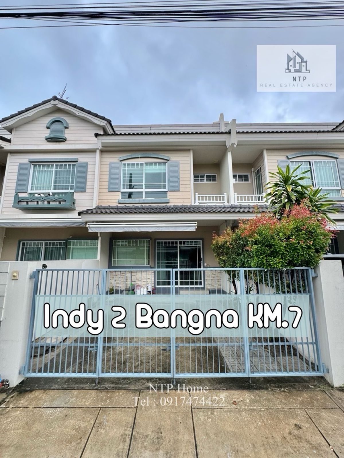 ให้เช่าทาวน์โฮมสมุทรปราการ สำโรง : ให้เช่า Townhome 2 ชั้น ใกล้ Mega Bangna และโรงเรียนนานาชาติหลายแห่ง
 📍Indy2 บางนา กม.7 ตำแหน่งใกล้ Clubhouse 