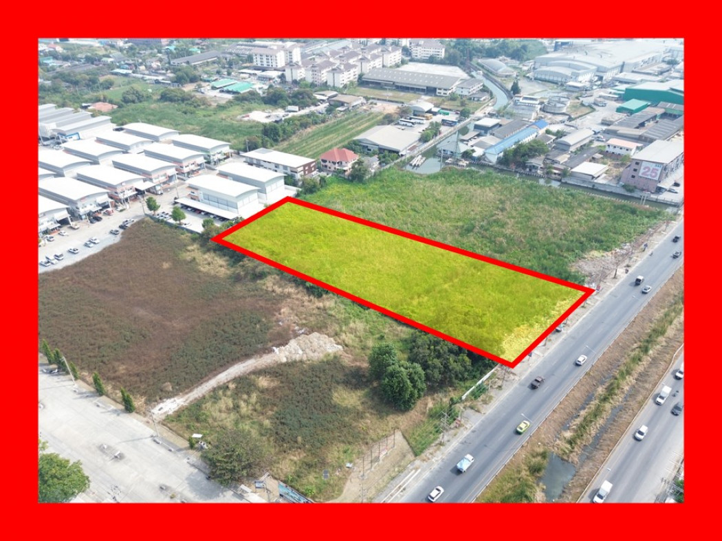 For SaleLandPhutthamonthon, Salaya : Land for sale, on Phutthamonthon Sai 5 Road, size 3 rai 2 ngan, suitable for business KK