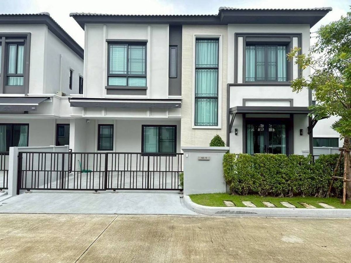 ให้เช่าสมุทรปราการ สำโรง : 🏡ให้เช่าบ้านแฝด แกรนด์ พลีโน่ เมกา บางนา (ติด Mega บางนา)🏡