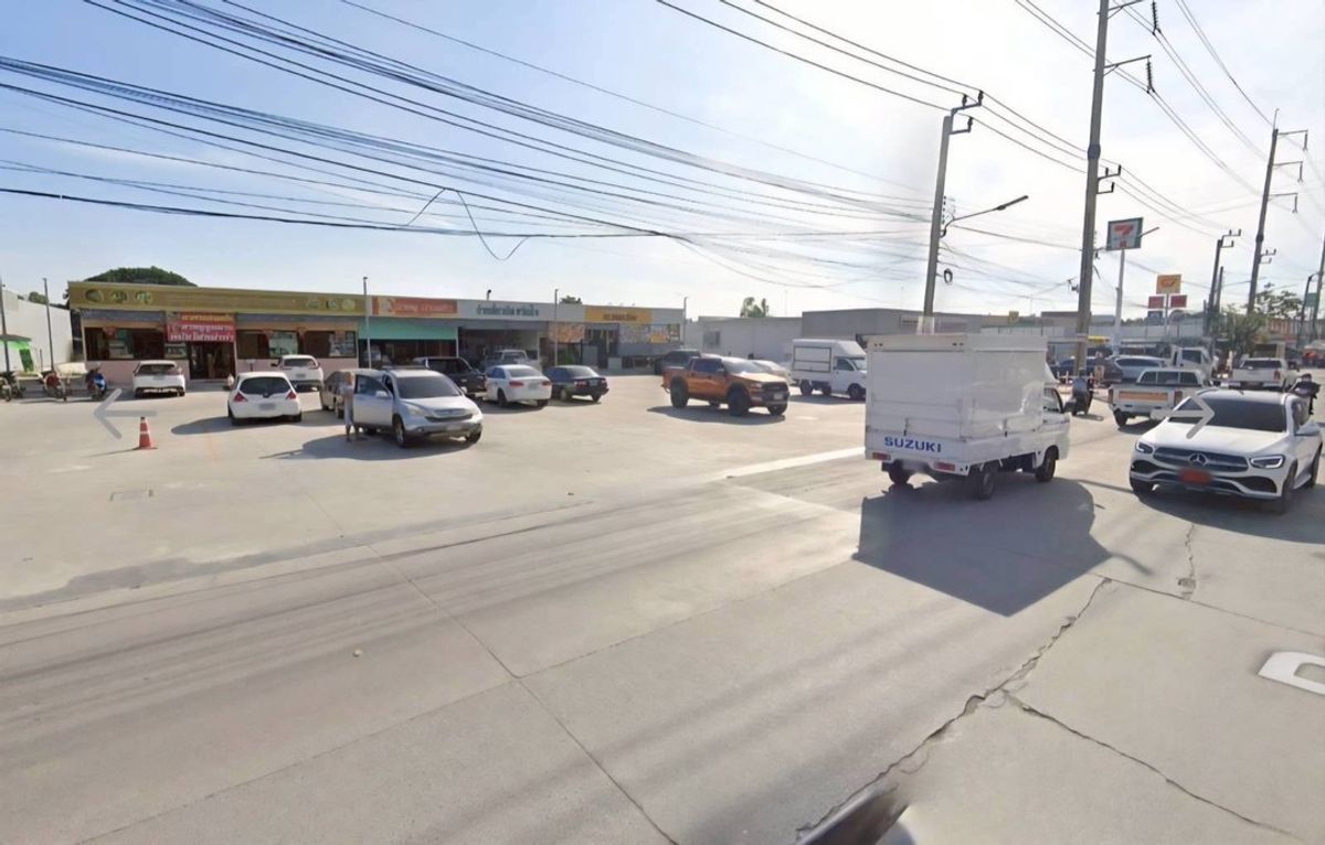 ให้เช่าที่ดินสมุทรปราการ สำโรง : ให้เช่า ที่ดินเปล่า ด้านหลัง Mega Bangna แหล่งชุมชนหมูบ้าน รหัส : L8043