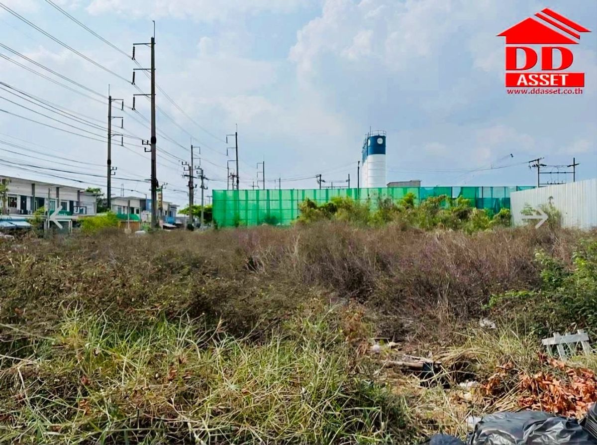 ให้เช่าที่ดินสมุทรปราการ สำโรง : ให้เช่า ที่ดินเปล่า ด้านหลัง Mega Bangna แหล่งชุมชนหมูบ้าน รหัส : L8043