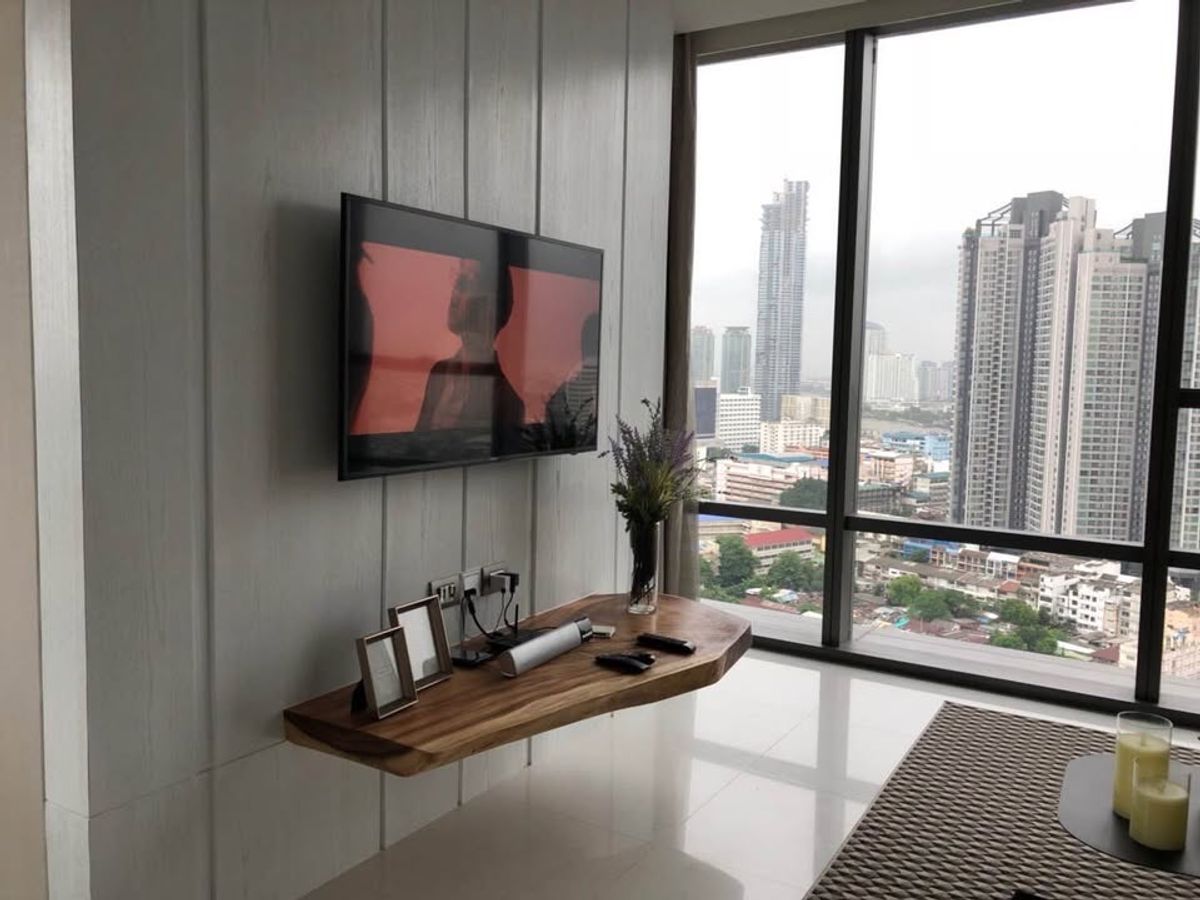 ขายคอนโดสาทร นราธิวาส : The Bangkok Sathorn / 2 Bedrooms (FOR SALE), เดอะ แบงค็อก สาทร / 2 ห้องนอน (ขาย) CREAM2169