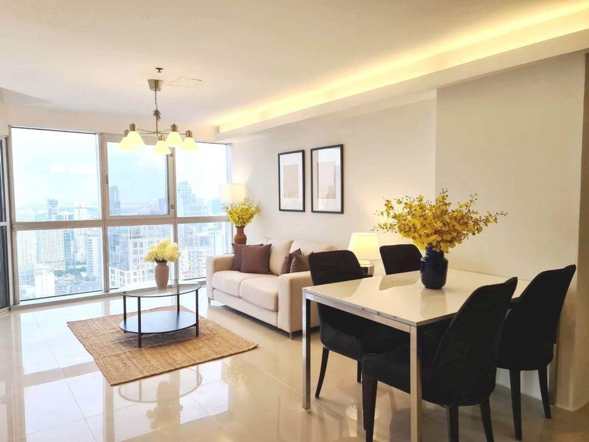 ให้เช่าคอนโดสุขุมวิท อโศก ทองหล่อ : LTH12752 - Waterford Diamond Tower Sukhumvit 30/1 FOR RENT Size 146 sqm. 4 beds 3 baths Near BTS Phrom Phong Station ONLY 80K/Month
