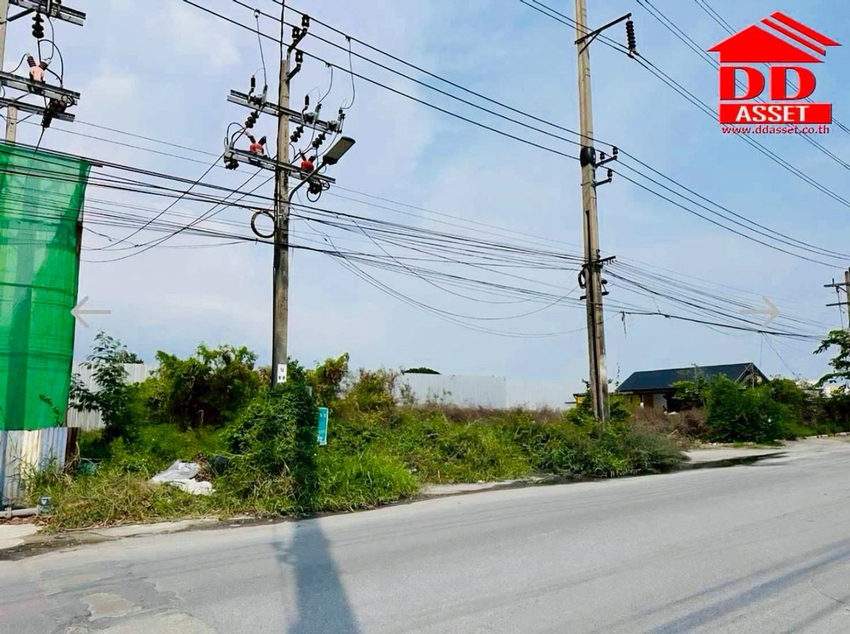 ให้เช่าที่ดินสมุทรปราการ สำโรง : ให้เช่า ที่ดินเปล่า ด้านหลัง Mega Bangna แหล่งชุมชนหมูบ้าน รหัส : L8043