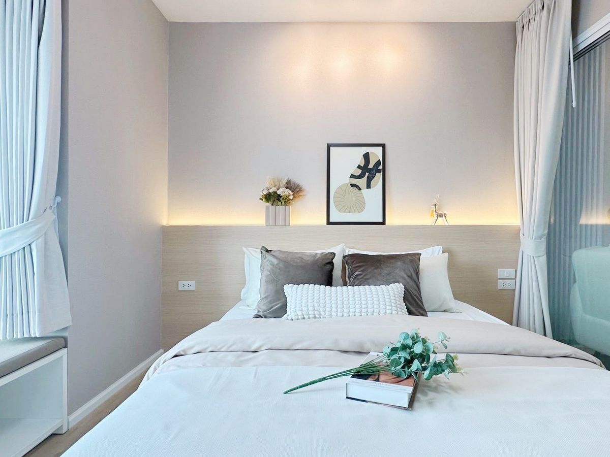 ขายคอนโดรามคำแหง หัวหมาก : S-FMR202  ขายคอนโด ฟิวส์โมเบียส รามคำแหง, 29 ตรม. แต่งสวยพร้อมอยู่  2.29 ล้าน📌ฟรีโอน 064-959-8900