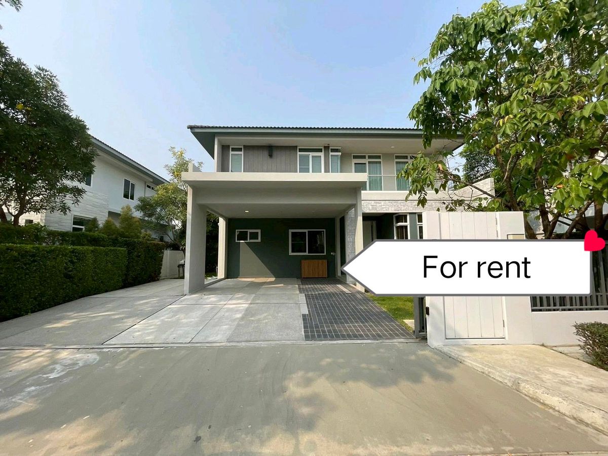 ให้เช่าบ้านลาดกระบัง สุวรรณภูมิ : 🔥🔥 House for Rent Mantana Bangna - Wongwaen 🔥🔥 Nearby Mega bangna 