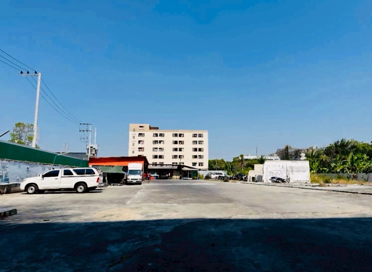 ให้เช่าที่ดินสมุทรปราการ สำโรง : ให้เช่าที่ดินเปล่า ติดถนน เทพารักษ์ ติดทางขึ้น MRT ศรีเทพา รหัส : L8042