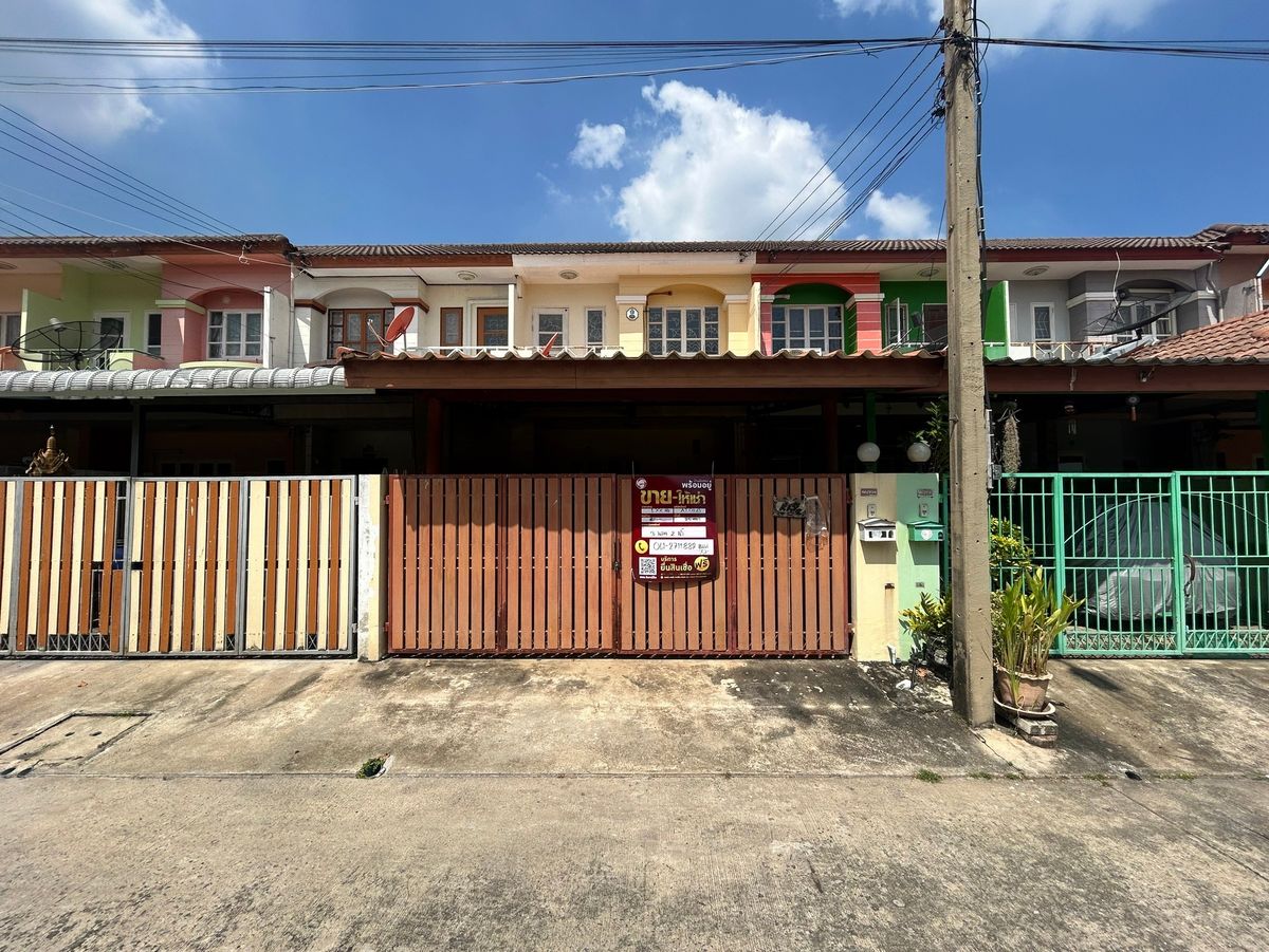 ขายทาวน์โฮมปทุมธานี รังสิต ธรรมศาสตร์ : AJ 0269 : บ้านสถาพร รังสิต