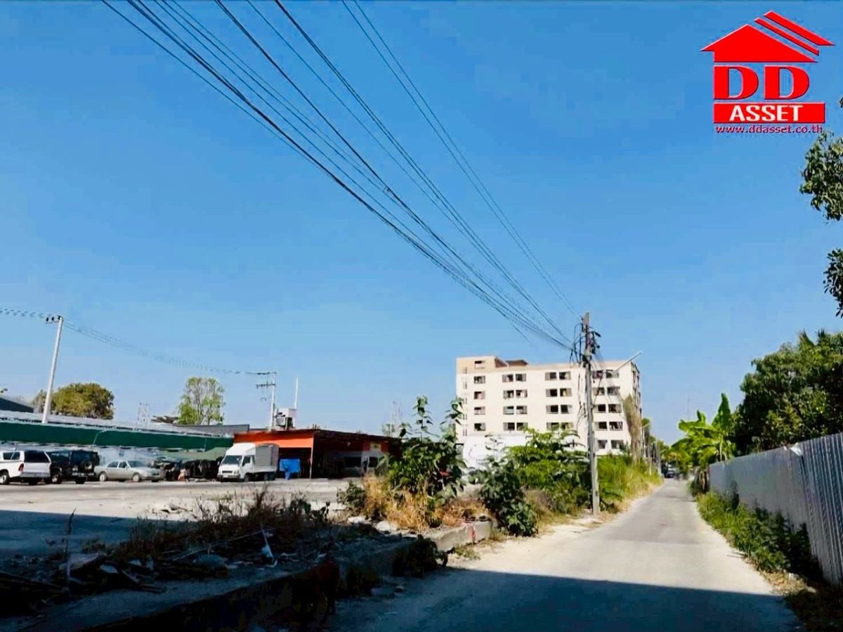 ให้เช่าที่ดินสมุทรปราการ สำโรง : ให้เช่าที่ดินเปล่า ติดถนน เทพารักษ์ ติดทางขึ้น MRT ศรีเทพา รหัส : L8042