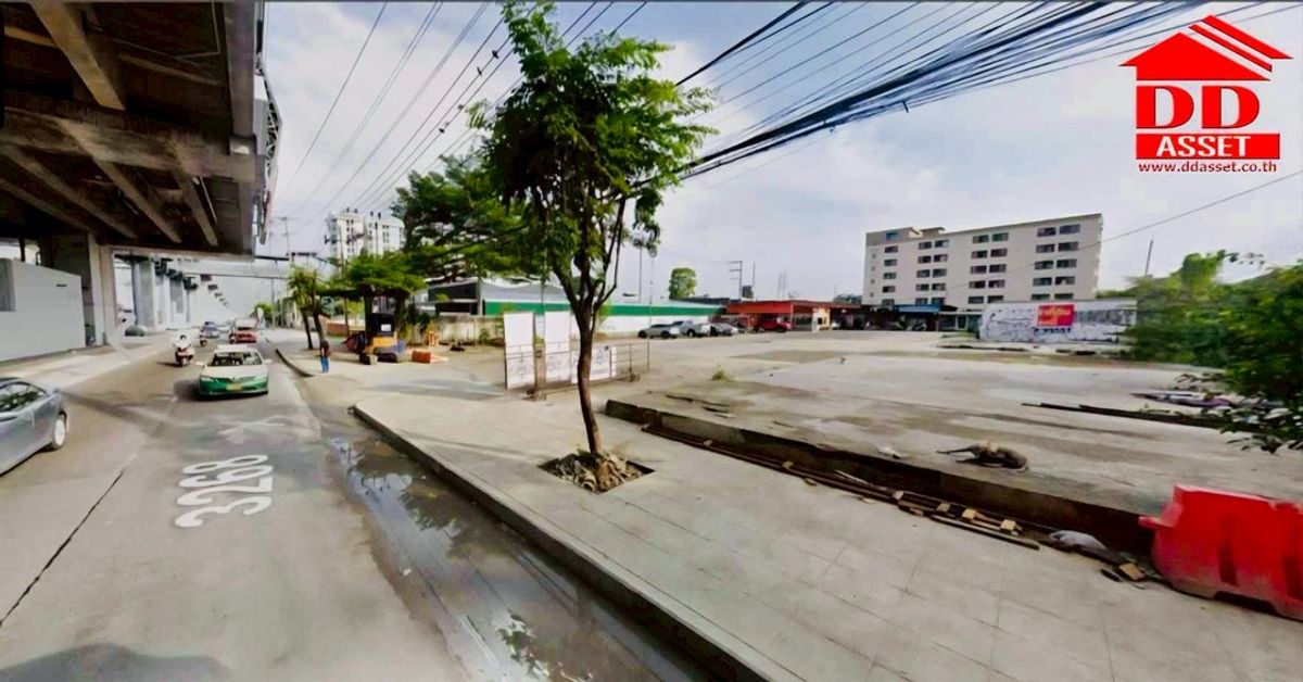ให้เช่าที่ดินสมุทรปราการ สำโรง : ให้เช่าที่ดินเปล่า ติดถนน เทพารักษ์ ติดทางขึ้น MRT ศรีเทพา รหัส : L8042