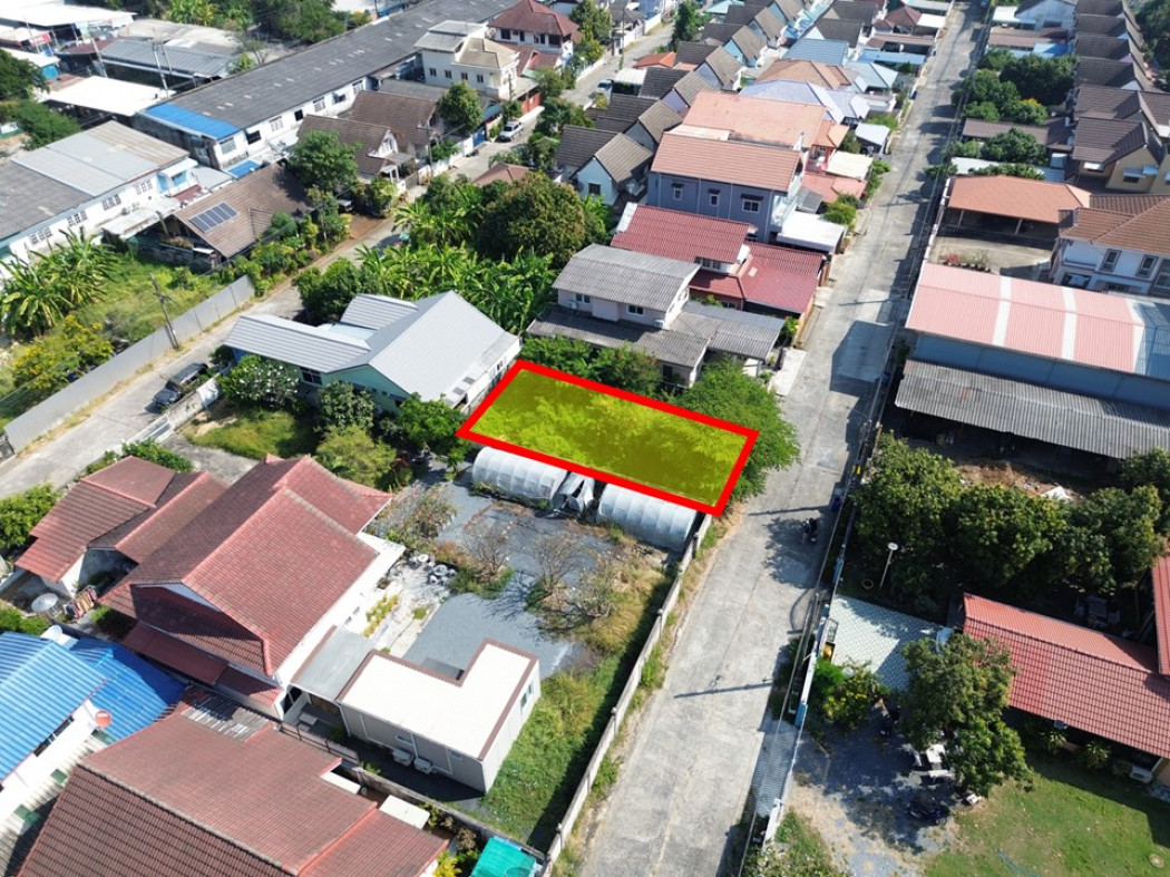 For SaleLandSeri Thai, Ramkhamhaeng Nida : Land for sale, Nawamin 163, Soi 13-4, size 60 sq w, near Nawamin Road, just 1.1 km. DD