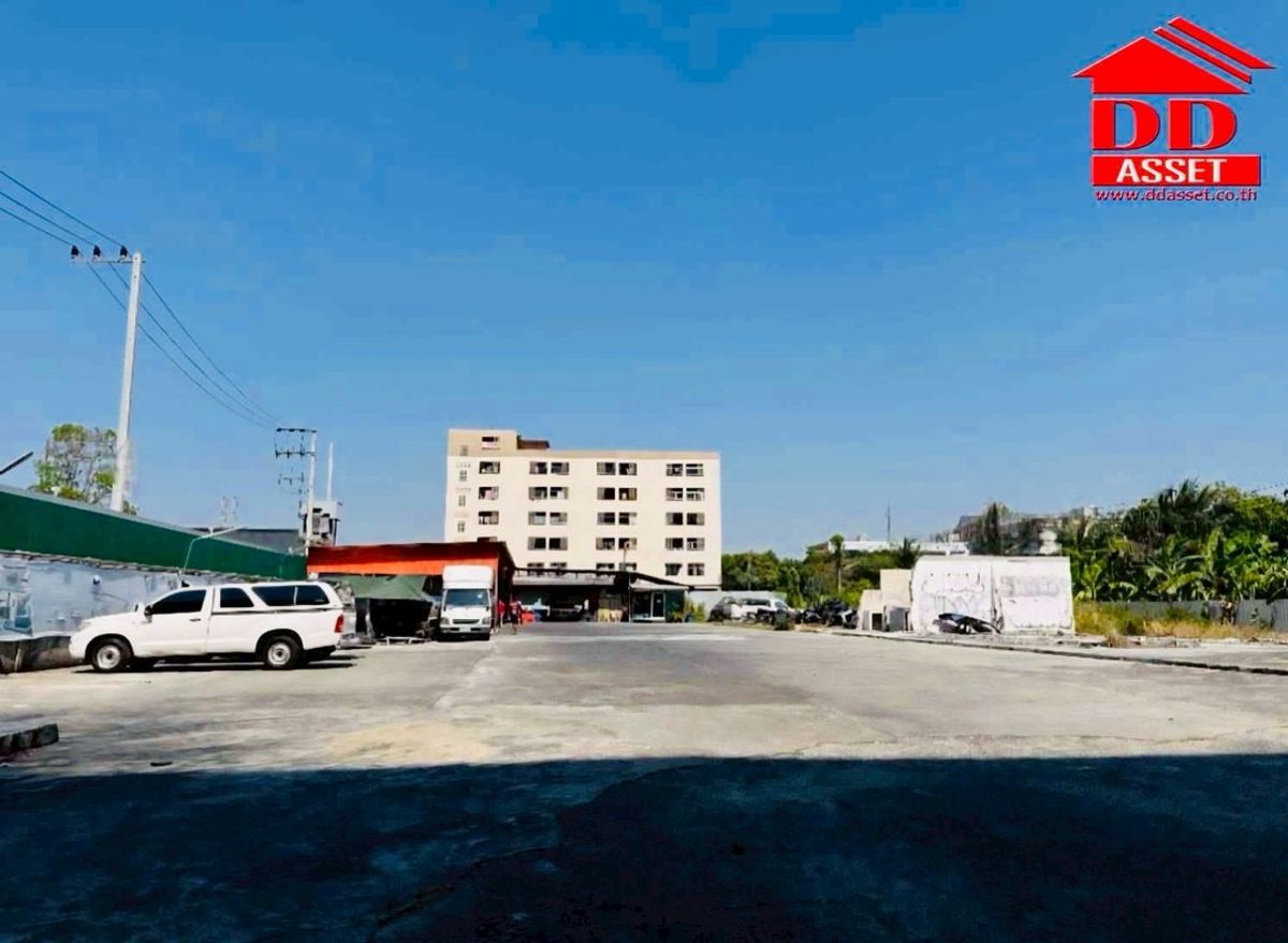 ให้เช่าที่ดินสมุทรปราการ สำโรง : ให้เช่าที่ดินเปล่า ติดถนน เทพารักษ์ ติดทางขึ้น MRT ศรีเทพา รหัส : L8042