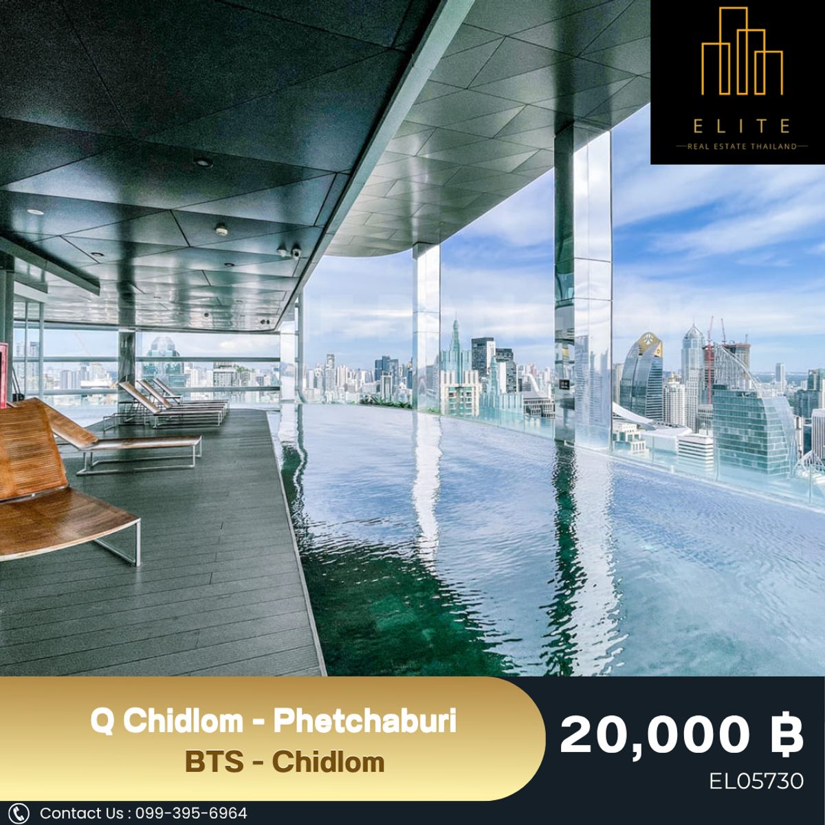 For RentCondoRatchathewi,Phayathai : ✨ Q Chidlom-Phetchaburi Condo that makes you close to everything but dont have to be busy with anything. The room is ready ✔