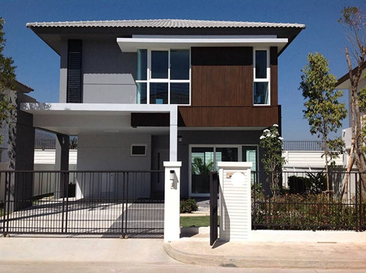 For RentHouseChiang Mai : - A detached house with 3 bedrooms and 3 toilets 