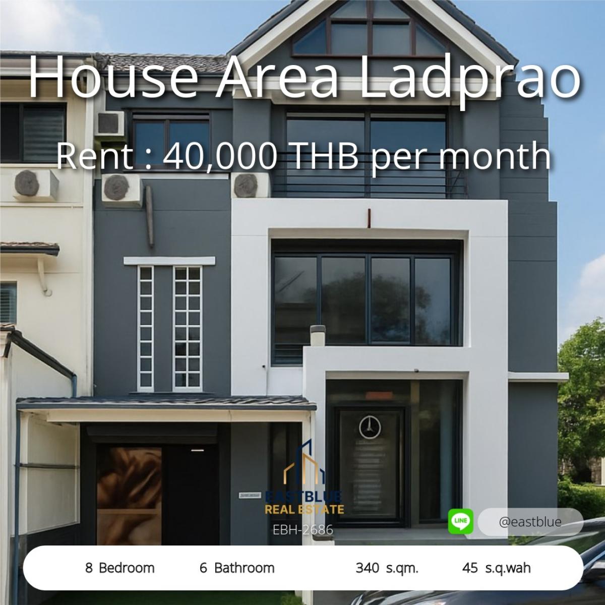 For RentHouseLadprao, Central Ladprao : Rent - House Area Ladprao, the most special price in the project.