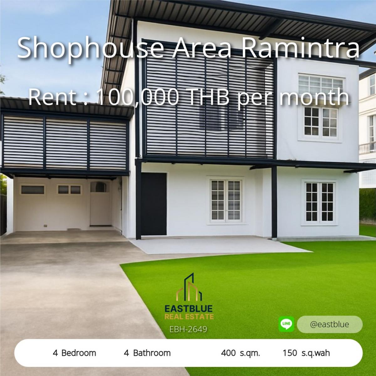 For RentHouseNawamin, Ramindra : Rent a 2 -story house, Ram Inthra 42