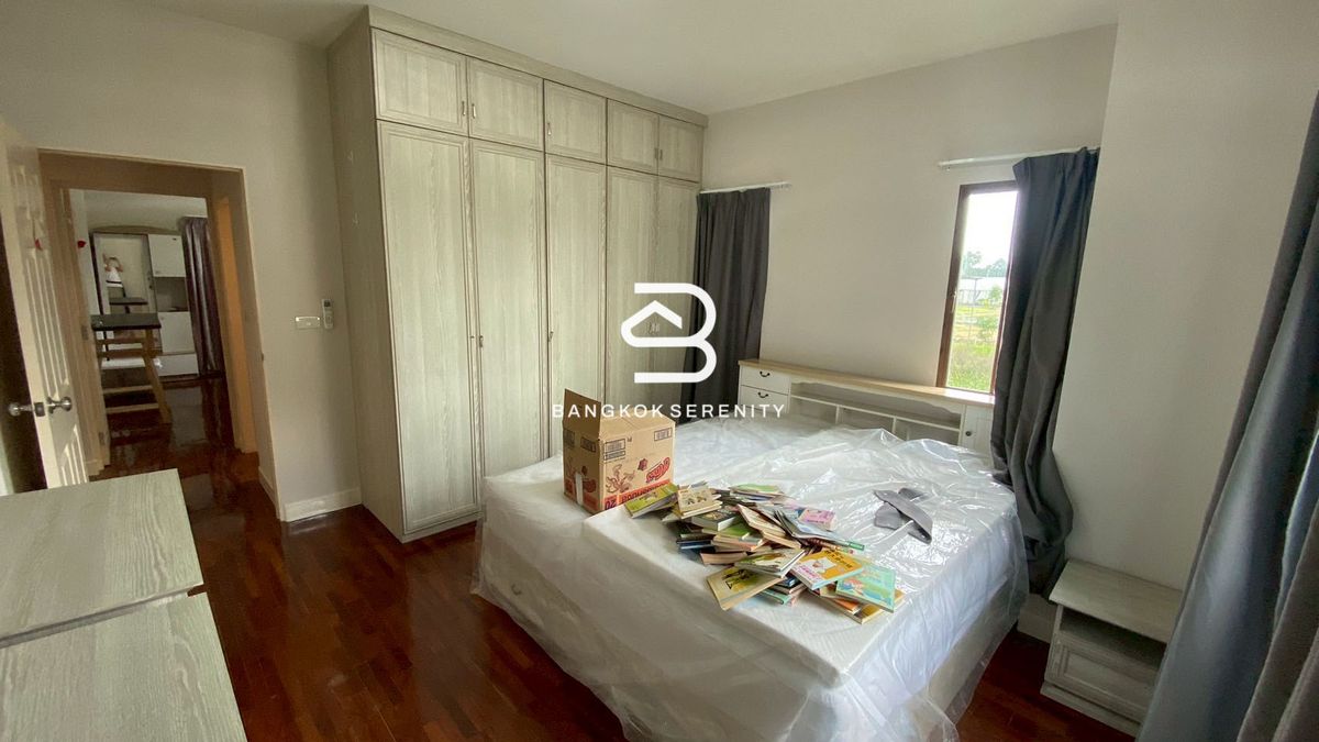 ให้เช่าบ้านบางนา แบริ่ง ลาซาล : Pet friendly House for rent at Setthasiri Bangna Km.7 