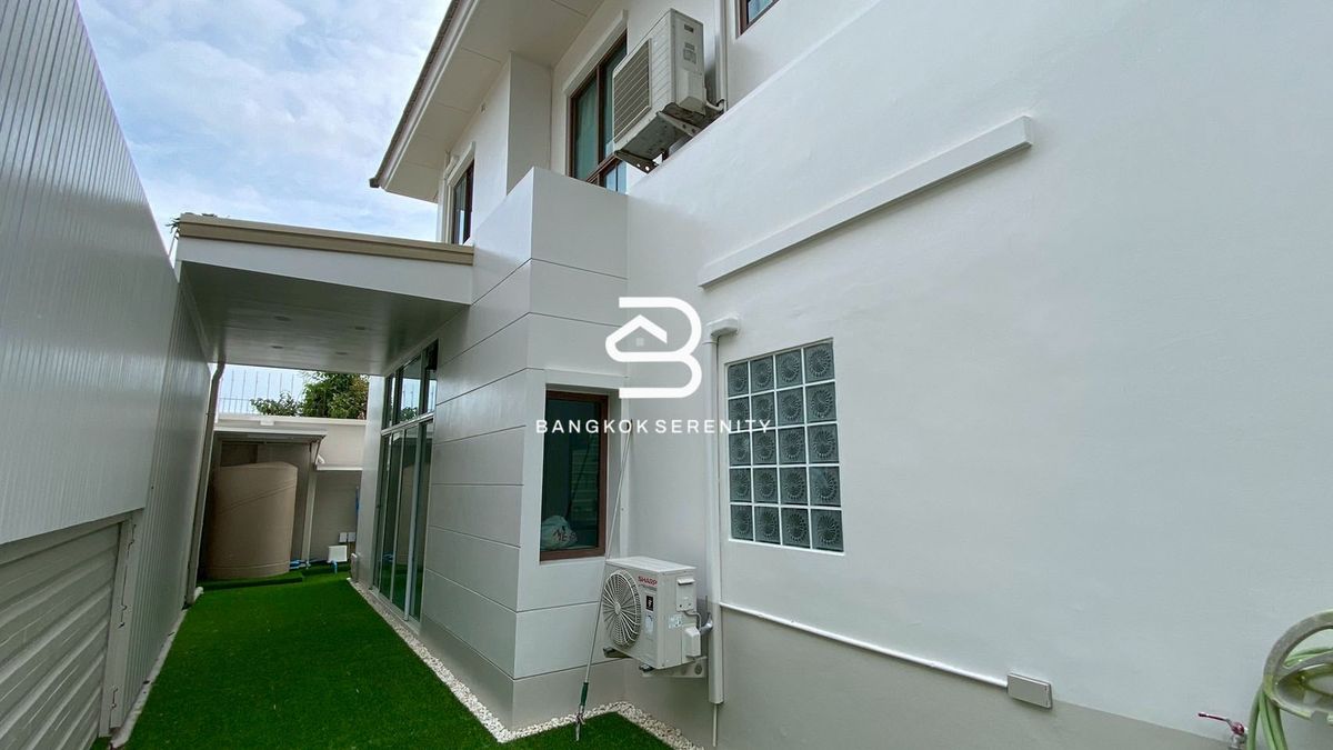 ให้เช่าบ้านบางนา แบริ่ง ลาซาล : Pet friendly House for rent at Setthasiri Bangna Km.7 