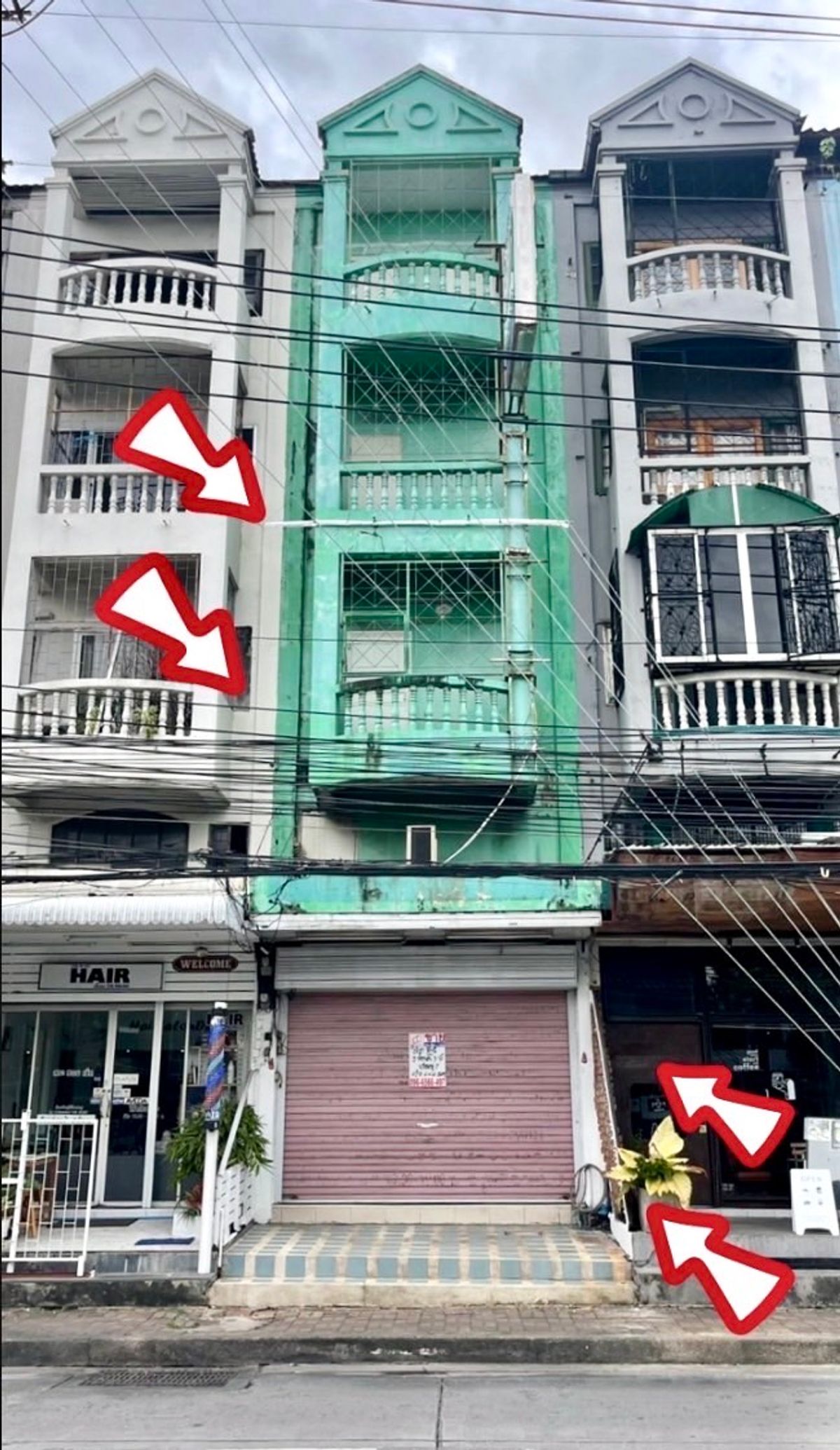 ให้เช่าอาคารพาณิชย์สมุทรปราการ สำโรง : ให้เช่าอาคารพาณิชย์สุขุมวิท107 ติดถนน