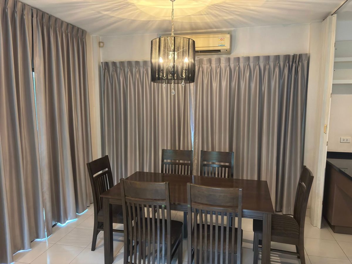 For RentHouseBangna, Bearing, Lasalle : K-6439 Urgent rent! Detached house, Setthasiri, Bangna, Ring, ready to be near Mega Bangna