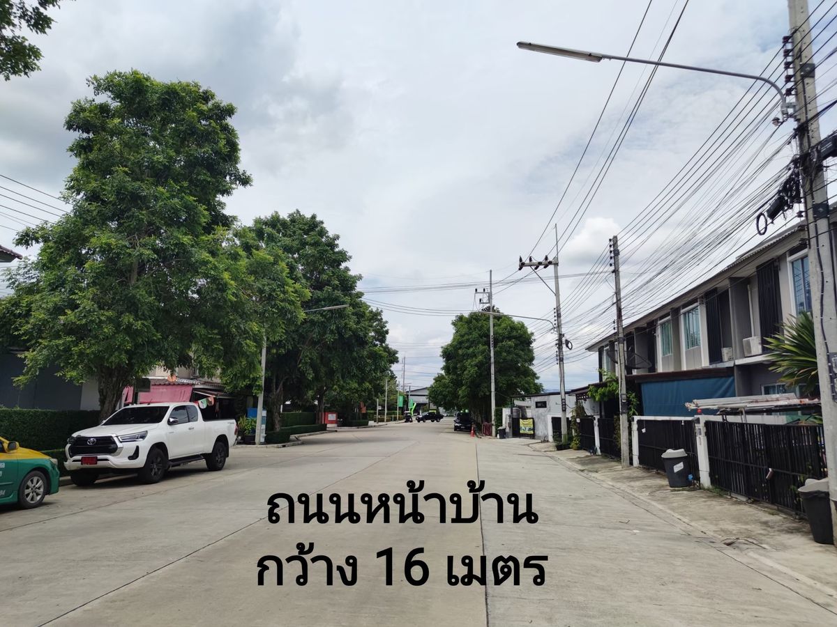 ขายทาวน์โฮมพุทธมณฑล ศาลายา : ขายบ้านมุม ถนนเมนกว้างถึง 16 เมตร เฟสหน้าโครงการ โครงการ พฤกษาวิลล์ ศาลายา 88