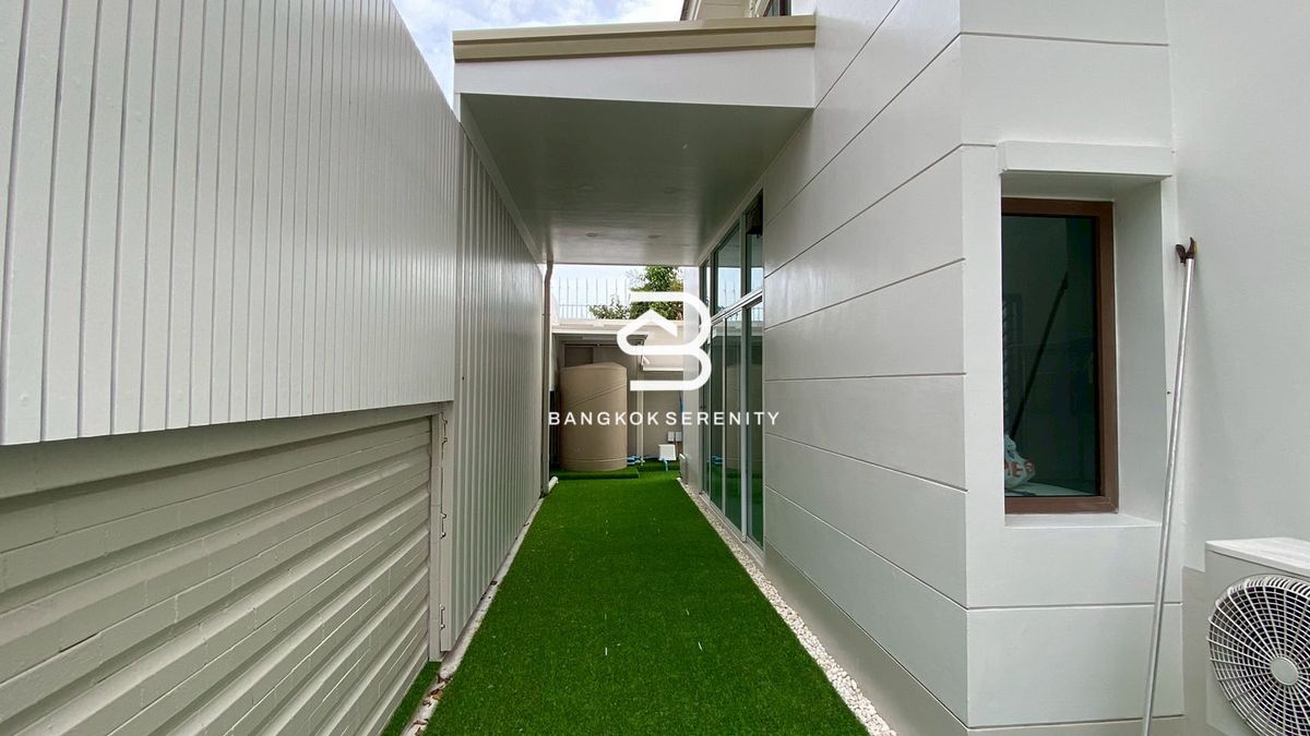 ให้เช่าบ้านบางนา แบริ่ง ลาซาล : Pet friendly House for rent at Setthasiri Bangna Km.7 