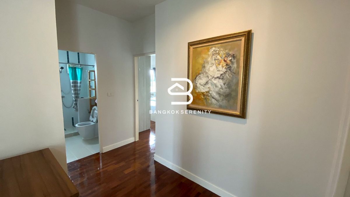 ให้เช่าบ้านบางนา แบริ่ง ลาซาล : Pet friendly House for rent at Setthasiri Bangna Km.7 