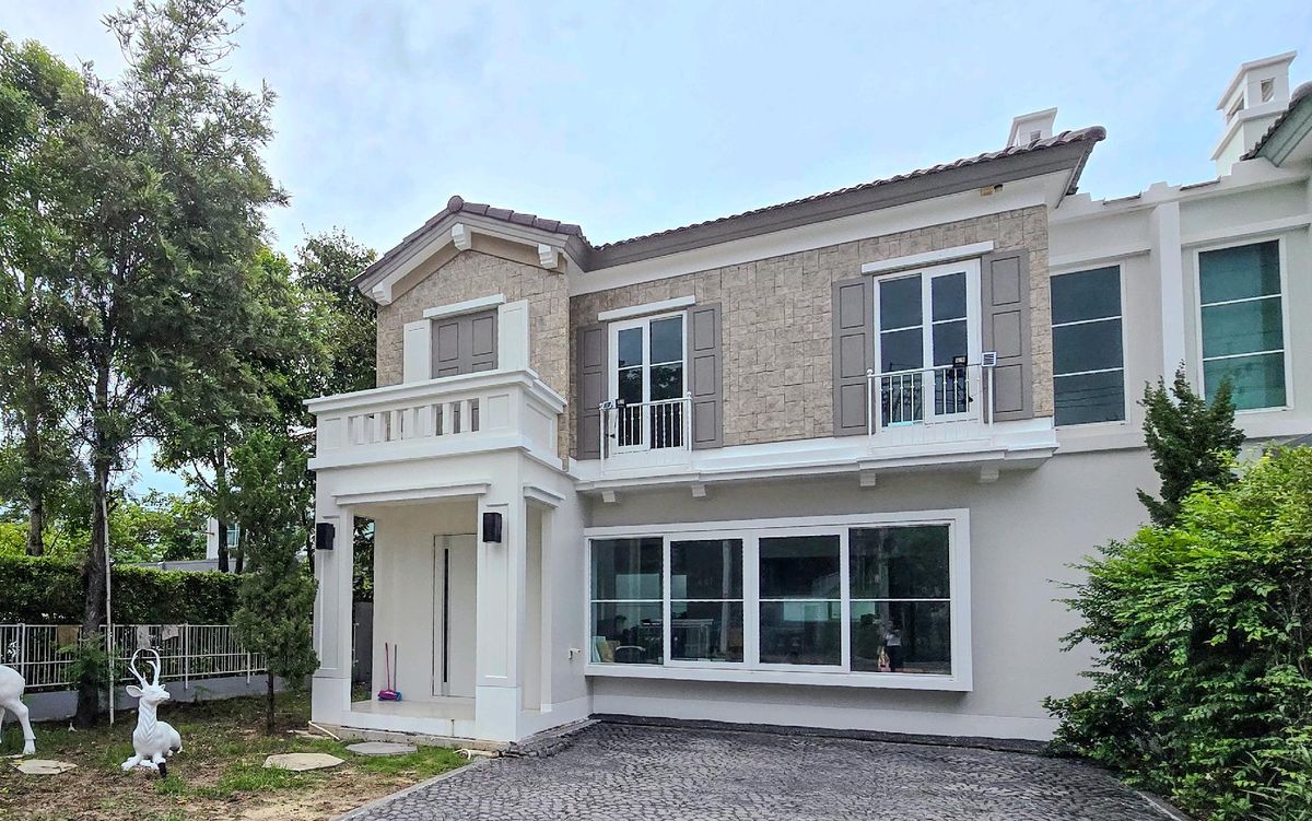 ขายบ้านบางนา แบริ่ง ลาซาล : บ้านหัวมุมต้นโครงการ อยู่ถนนหลัก 61.3 ตรว ติด CLUBHOUSE​ เหมือนมี club ส่วนตัว Anya บางนา-รามคำแหง 2 📍ใกล้ Mega บางนา เพียง 12.9 ลบ. 