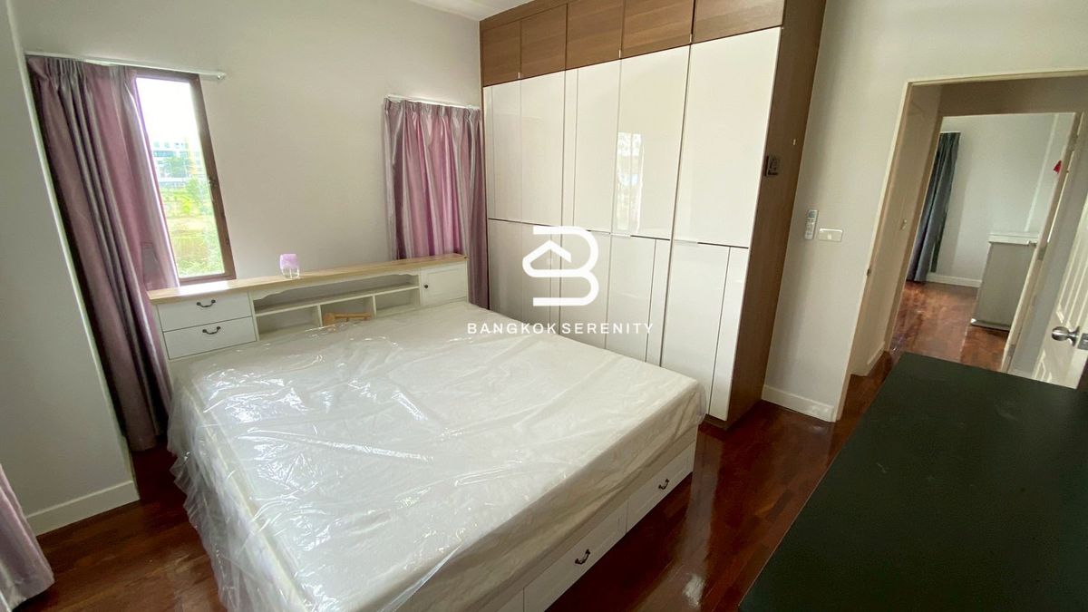 ให้เช่าบ้านบางนา แบริ่ง ลาซาล : Pet friendly House for rent at Setthasiri Bangna Km.7 