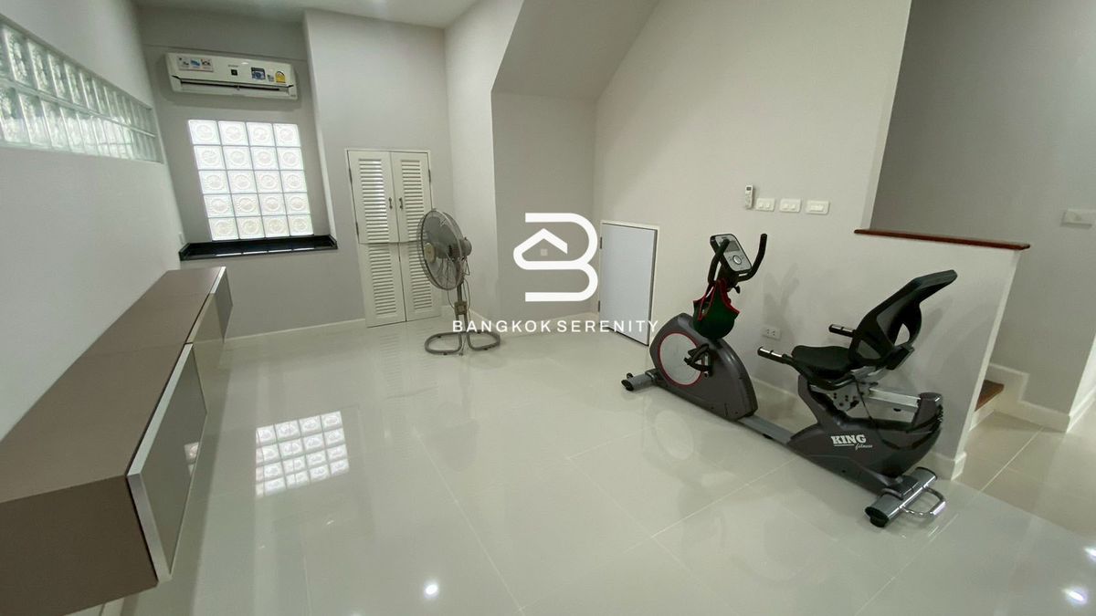 ให้เช่าบ้านบางนา แบริ่ง ลาซาล : Pet friendly House for rent at Setthasiri Bangna Km.7 