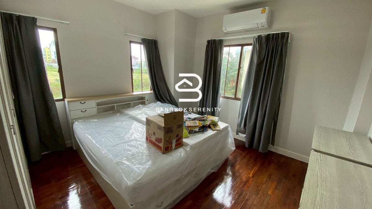 ให้เช่าบ้านบางนา แบริ่ง ลาซาล : Pet friendly House for rent at Setthasiri Bangna Km.7 