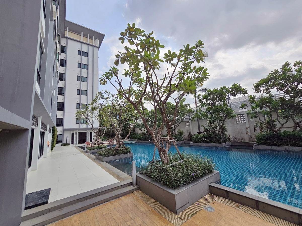 ขายคอนโดพัฒนาการ ศรีนครินทร์ : S-S1R9142  ขายคอนโด เอสวัน พระราม 9, ขนาด 65 ตรม.❤️2 นอน 2 น้ำ, ชั้น 4 ตึกบี 4.9 ล้าน 064-959-8900