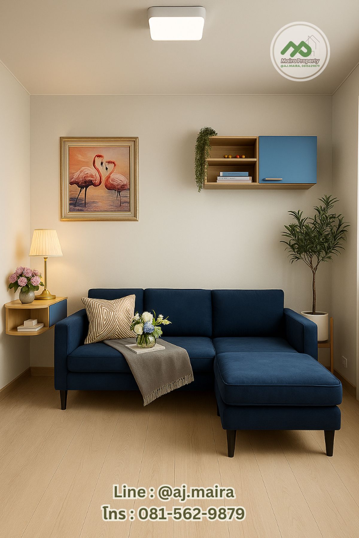 ขายคอนโดมีนบุรี-ร่มเกล้า : 🔥เปิดจองห้องใหม่ “Blue Nest Corner” แค่ 1 ห้องเท่านั้น! ใครเห็นก่อน...มีสิทธิ์ก่อน ❗️พร้อมอยู่ สไตล์ Luxury Cozy