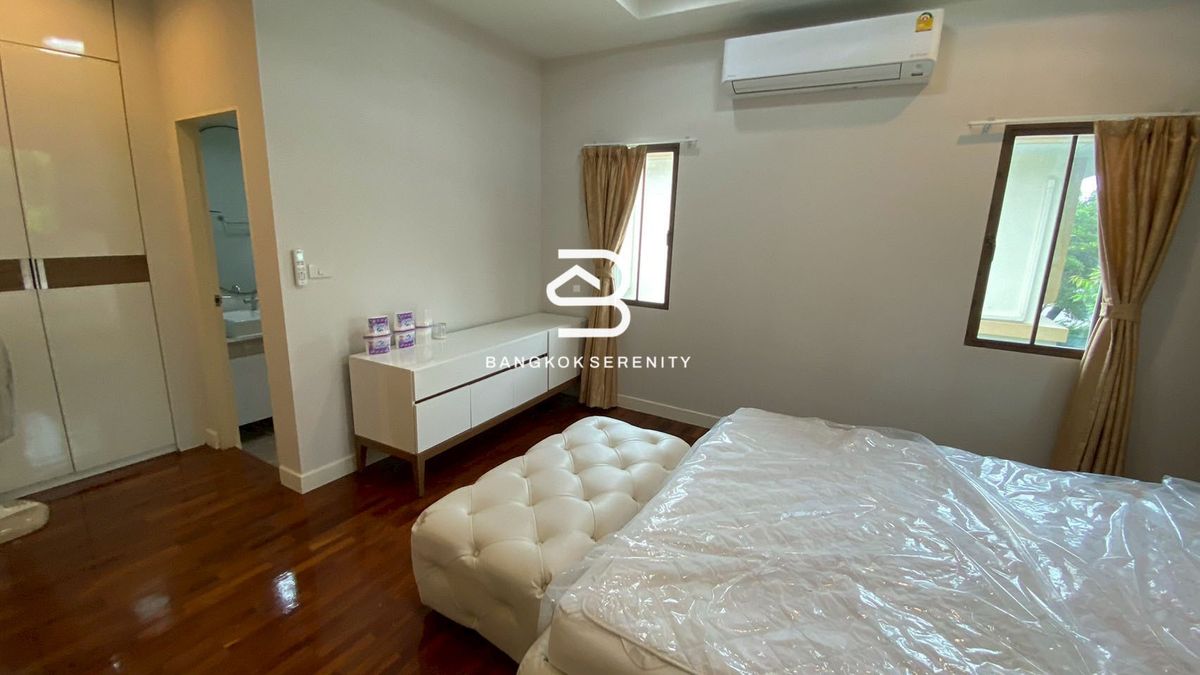 ให้เช่าบ้านบางนา แบริ่ง ลาซาล : Pet friendly House for rent at Setthasiri Bangna Km.7 